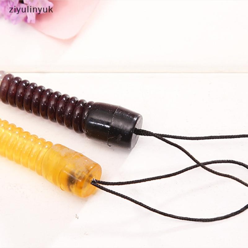 Ziyulinyuk 1PC Có Thể Thu Vào Lò Xo Dây Đàn Hồi An Ninh Gear Dụng Cụ Đi Bộ Đường Dài Cắm Trại Chống Mất Điện Thoại Móc Khóa EN