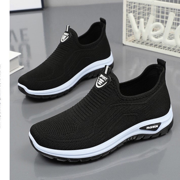 🇻🇳 ​​Giày Sneaker Thể Thao Nam Dạng Ống Mềm Mại Thoáng Khí Sẵn Hàng​