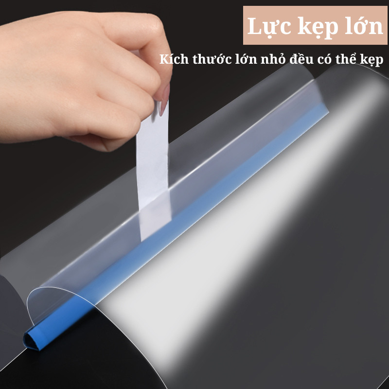 File Gáy Rút Đựng Tài Liệu A4 - Bìa Kẹp Hồ Sơ Trong Suốt, Tiện Lợi Cho Học Sinh, Sinh Viên Và Văn Phòng