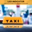 TAXI Led Đèn Báo Đèn LED Đèn Ban Ngày Ô Tô Đèn Chạy Ban Ngày DC 12V 3W Tự Động Lái Xe Mái Trên Cab LED Ký Hiệu