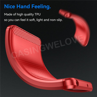 Dành Cho Oppo Reno14 Reno 14 14 Pro 14F Reno 13 Pro Reno15 Pro Max 5G 4G Màu Sắc Màu Da Cảm Giác Sợi Carbon Vỏ Điện Thoại TPU Mềm Silicon Chống Sốc Ốp lưng