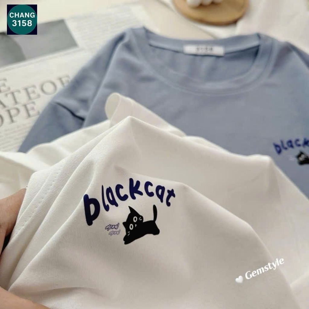 Áo phông form rộng tay lỡ chất vải cotton-chang3158