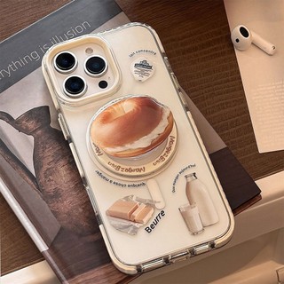 Ốp Điện Thoại PC Hoạt Hình Dễ Thương Trong Suốt Từ Tính Cho IPhone 16 15 15pro Max 13 Mini 14 14pro 14max 12 11 Pro Max IX XR SE2 Plus Bìa Cứng P5