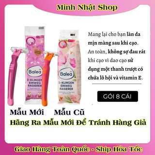 Dao cạo Balea Đức lưỡi kép dành cho nữ 2 lưỡi và 3 lưỡi dùng cho toàn thân và bikini