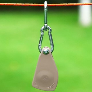 Ròng rọc dây lều cắm trại ngoài trời OIWLSAX321, 10 kiểu 31 * 49mm / 37 * 70mm Khóa điều chỉnh dây chống gió, Giá đỡ lều bằng hợp kim kẽm Bộ căng ròng rọc nâng