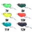 1 CÁI 3cm / 4.2g Ếch Mềm Mồi Câu Cá Ếch Mồi Nhân Tạo Mồi Mềm Móc Đôi Topwater Ray