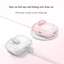 Vỏ bảo vệ tai nghe chống rơi tự động trong suốt dạng bật lên cho AirPods 4 2 3 thế hệ Pro Pro 2 Ốp lưng​​