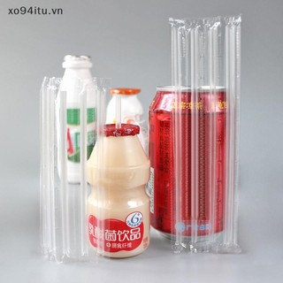 XOITU 500 Chiếc DIY Ống Hút Nhựa Dùng Một Lần Ngắn Trong Suốt Nhọn Mỏng Ống Hút Uống Hàng Hóa Phụ Kiện Nhà Bếp VN