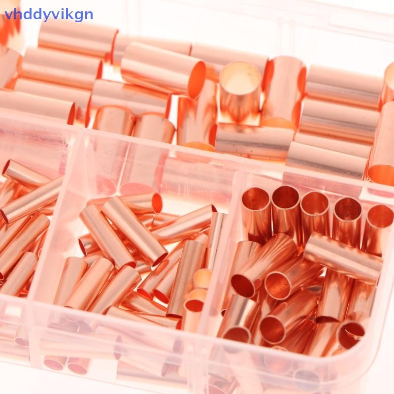 VHDD 125 / 250 / 414 / 578 Cái Bộ phân loại thiết bị đầu cuối mông điện không cách nhiệt Bộ dây Ferrules Bộ kết nối uốn đồng 7 kích thước VN