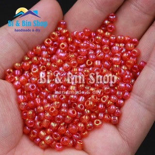 45g Hạt Cườm 3mm Màu Ánh Cừ Đính Kết Trang Phục, Làm Phụ Kiện Thời Trang