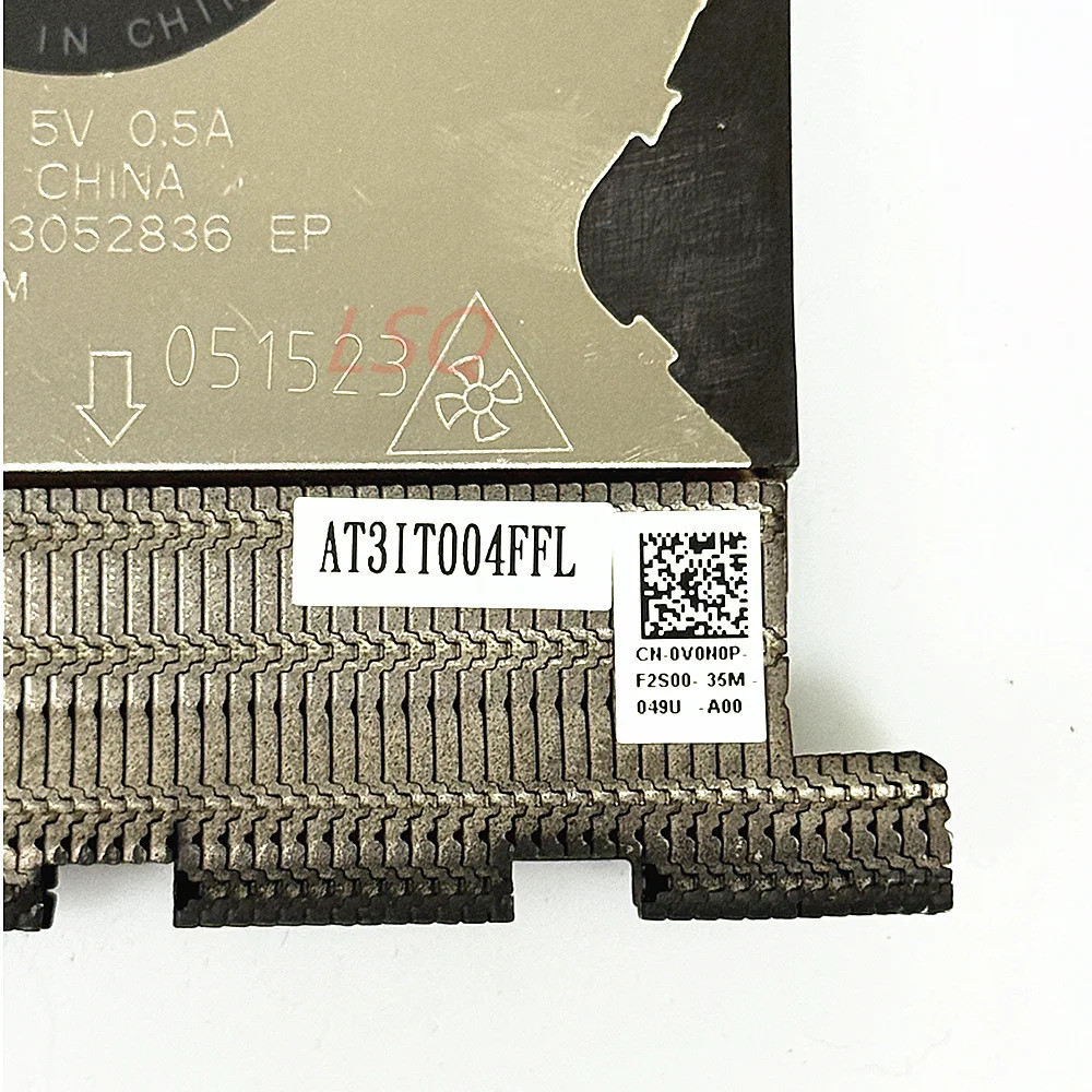 Quạt làm mát CPU máy tính xách tay và tản nhiệt cho Dell Latitude 5430 CN 0V0N0P Kiểm tra 100% OK