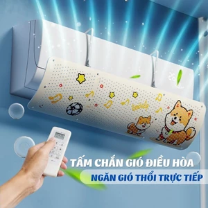 Tấm Chắn Gió Điều Hoà, Tấm chuyển đổi hướng gió điều hoà, máy lạnh bảo vệ sức khoẻ gia đình - FE123