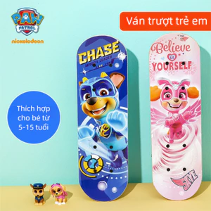 deck skateboard，Tạo kiểu hoạt hình Ván trượt trẻ em gỗ phong ép 7 lớp dài 64cm ván trượt thể thao hình siêu nhân công chúa cho bé trai và bé gái
