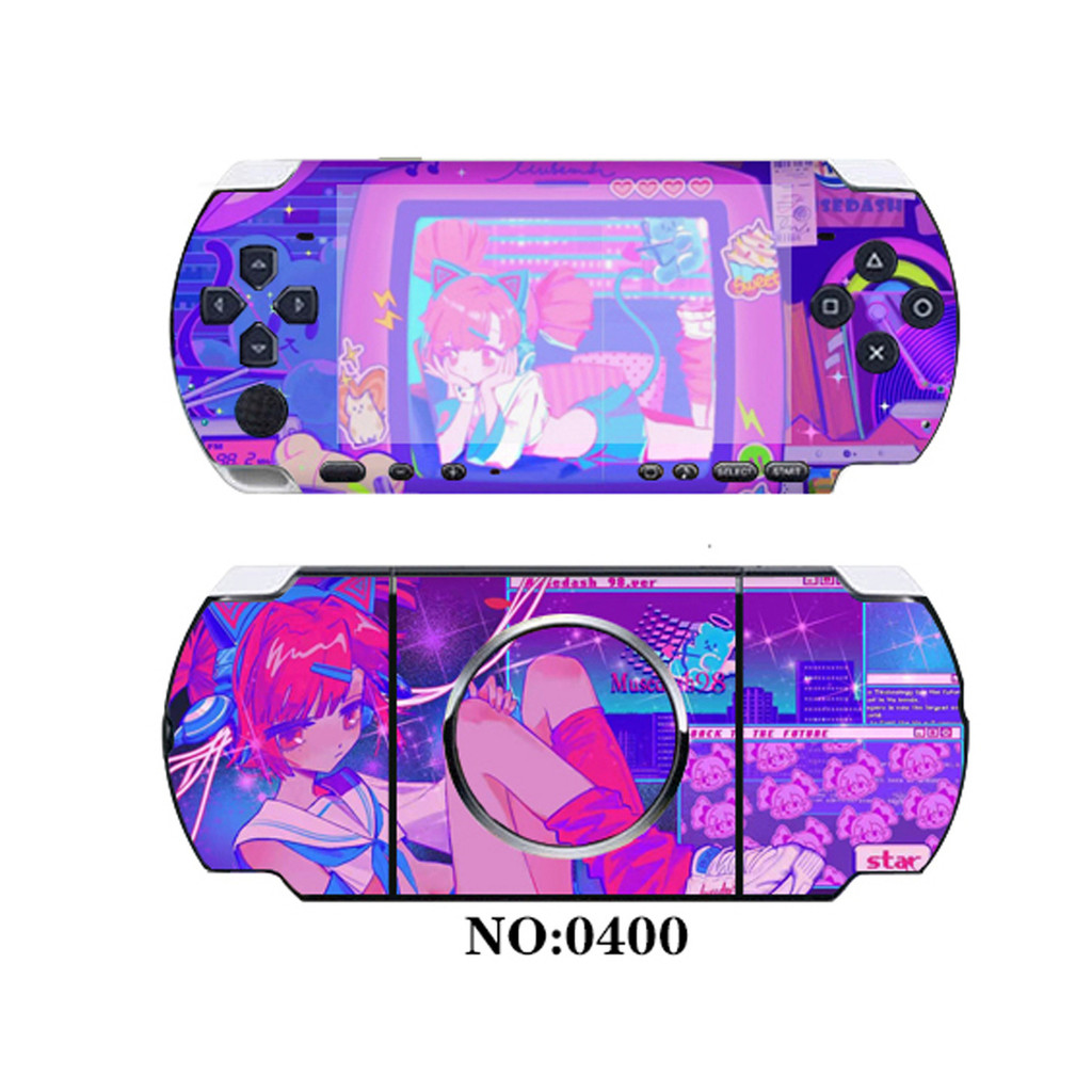 Bán Chạy Miễn Phí Vận Chuyển PSP1000 / 2000 / 3000 Máy Chơi Game Miếng Dán Phim Tự Dán Đau Tùy Chỉnh Để Hình Ảnh / plik