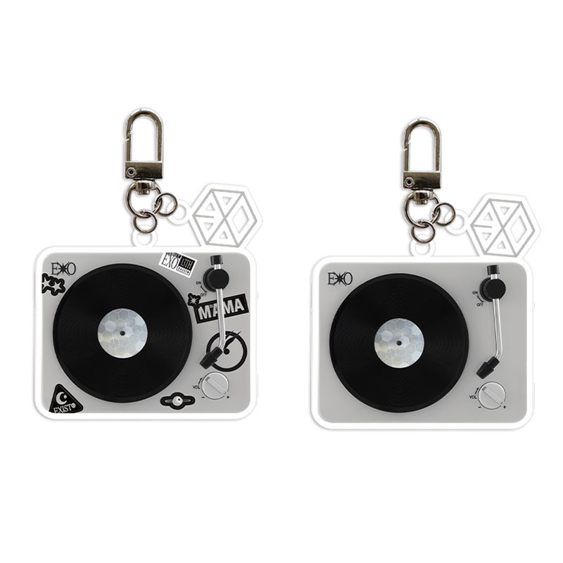 Vòng chìa khóa kỷ niệm 13 năm EXO Móc khóa Acrylic XIUMIN SUHO BAEK HYUN CHEN Park Chanyeol D.O. KAI Se Hun Phụ Kiện Móc Khóa Trong Suốt Treo Dây Xích Chìa Thần Tượng Vận Chuyển Nhanh YM