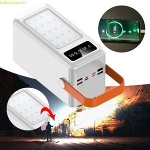 Vỏ Fol DIY 35 Slot 18650 có đèn pin LED