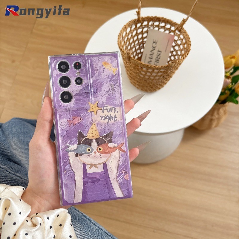 Ốp Điện Thoại Mèo Hoạt Hình Cho Xiaomi 15 14 14T 13 13T 12 12T 12S 12X Mi 11 11T 10 10S 9T Pro Lite Ultra 9 SE 6X 5G 4G Ốp Lưng Mềm Ngộ nghĩnh Dễ Thương Graffiti Chống Rơi Vỏ Trong Suốt