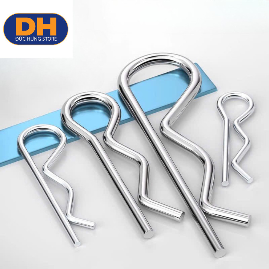 Combo 20 Chốt Gim Chữ R Đủ Cỡ – Chốt Khóa Máy Cày, Máy Kéo, Dễ Gắn ...