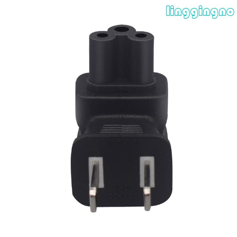 RR US Standard Outlets 1-15P sang IEC320 C5 Bộ chuyển đổi phích cắm điện US 2Pin Plug JD18