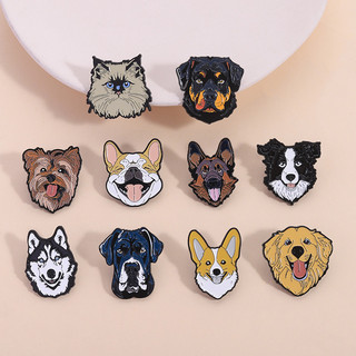 3 đến 12 Chiếc Men Thổ Cẩm Bộ Hoạt Hình Dễ Thương Kim Loại Pin Động Vật Capybara Gấu Trúc Mèo Huy Hiệu Ba Lô Quần Áo Phụ Kiện Quà Tặng Cho Bạn Bè