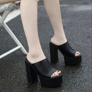 DÉP CG ĐẾ THÔ 14P SANG CHẢNH Nữ DéP GiàY Shoes XX PP CC TT
