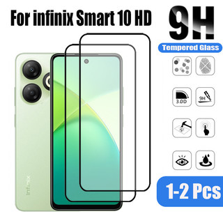 1-2 Chiếc infinix Smart 10 HD Kính Cường Lực Bảo Vệ Màn Hình Cho infinix Smart 8 Pro HD Plus 9D Kính Bảo Vệ Phim