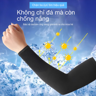 Tay áo chống nắng co giãn, vải mát, thoáng khí - hoàn hảo cho nam và nữ làm việc dưới trời nắng
