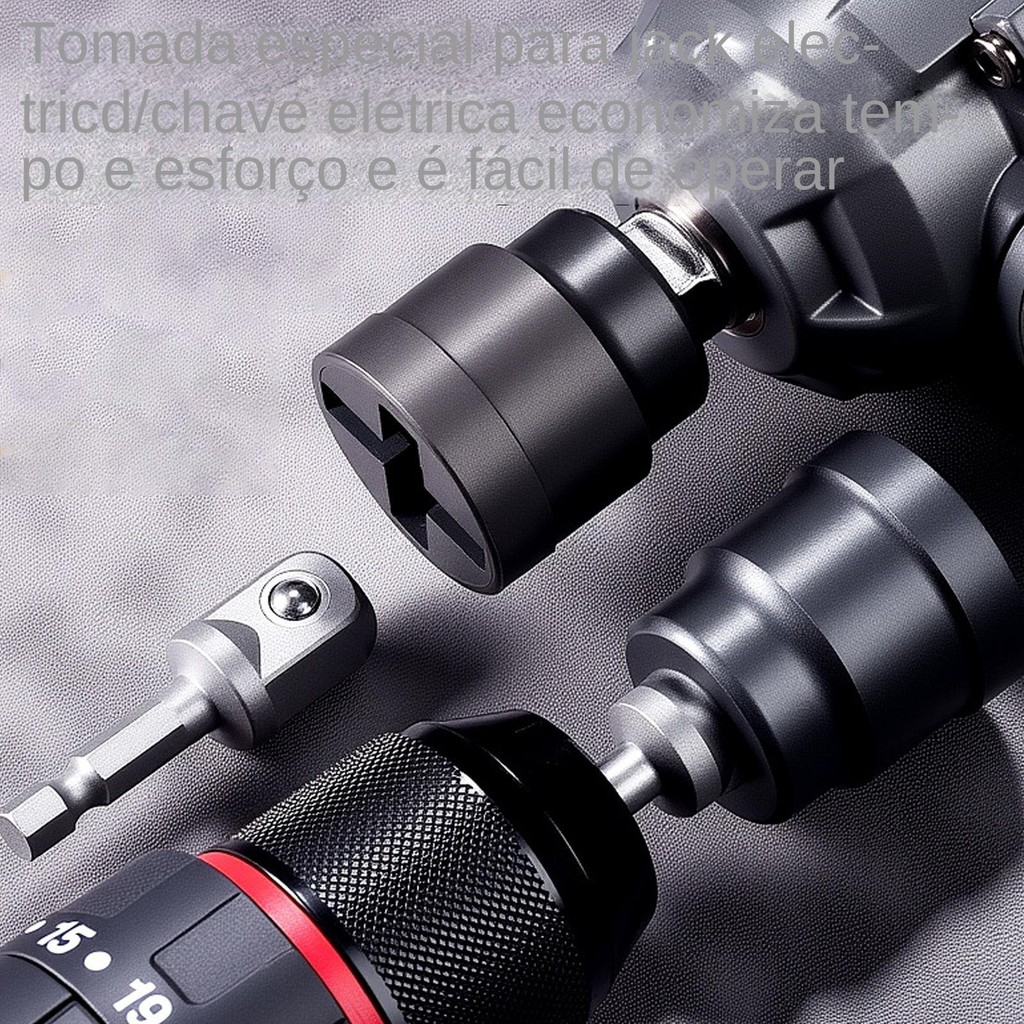 RV San Bằng Kéo Jack Ổ Cắm Máy Khoan Adapter Tự Động Sửa Chữa Phụ Kiện Cho Xưởng Nhà Để Xe Trailer RV greiwe2vn