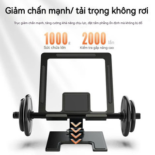 Giá đỡ máy tính bảng thép cao cấp 4-12.9 inch, điều chỉnh góc & độ cao, chắc chắn, đa năng