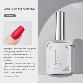 Baoshiman móng tay nghệ thuật chức năng Nail Gel xây dựng tăng cường Frosted Tempered phototherapy keo làm móng tay cho cửa hàng móng tay