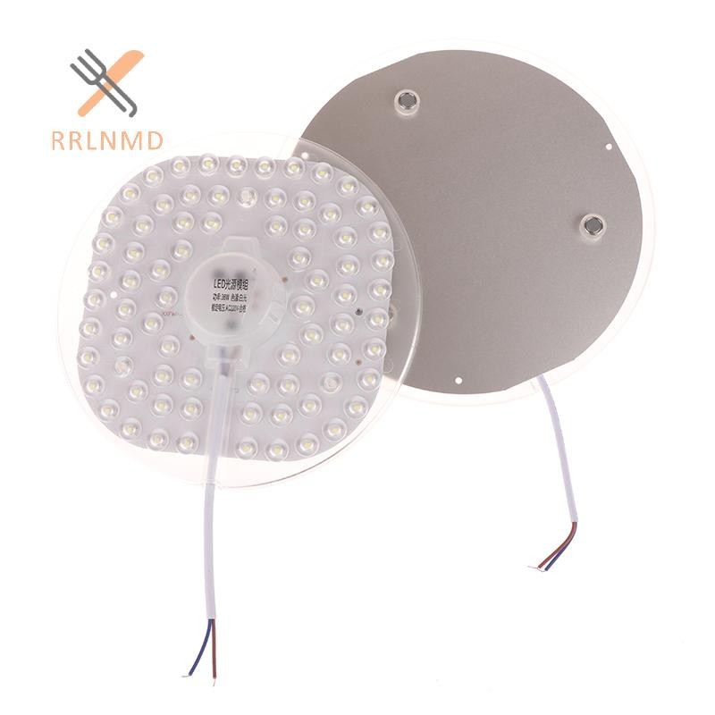 RRLNMD 1 Bộ Bảng Điều Khiển Đèn LED Hút Từ Tính Vòng Tròn 12W 18W 24W 36W 48W 72W LED Tròn AC220V Đèn Trần Nguồn Sáng MỚI