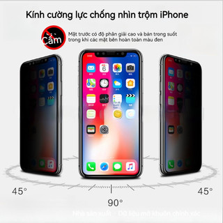 Kính cường lực iPhone 9D 10D HD, chống ánh sáng xanh, cho iPhone 11 12 13 14 15 16 17 Pro Max 17 Air X XS XR XSMAX 16E