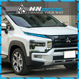 Tem dán đèn Xpander 2019 2020 2021 2022 2023 2024 (1 cặp) nhiều màu sắc chống bai màu + chống nước