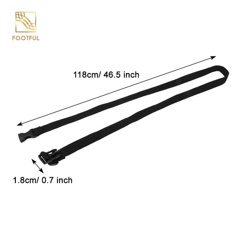 Túi phấn leo núi thay thế Dây đeo thắt lưng Nylon có thể điều chỉnh có khóa kẹp 46,5 "x 0,7"