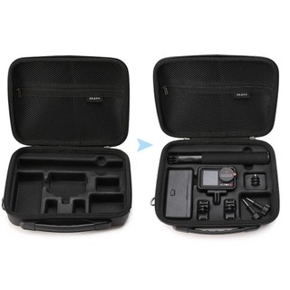 JKDESIGN Mang theo, Túi bảo vệ vai di động, Hộp đựng túi xách chống nước cứng cho DJI Osmo Action 5 Action 4 3 Phụ kiện máy ảnh hành động