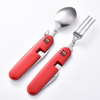 Du lịch Thụy Sĩ Công cụ kết hợp Đức DOUBLEDELI6.6 Bộ đồ ăn ngoài trời多职能可拆卸野餐可折叠