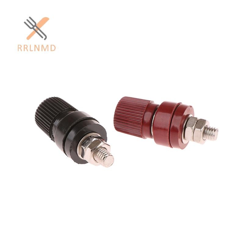 RRLNMD M6 Thiết Bị Đầu Cuối Bài Bằng Đồng Khối Thiết Bị Đầu Cuối Loại 333 Ren Vít Đỏ Và Đen Nhiệt Độ 6 Mm Đồng Vít MỚI