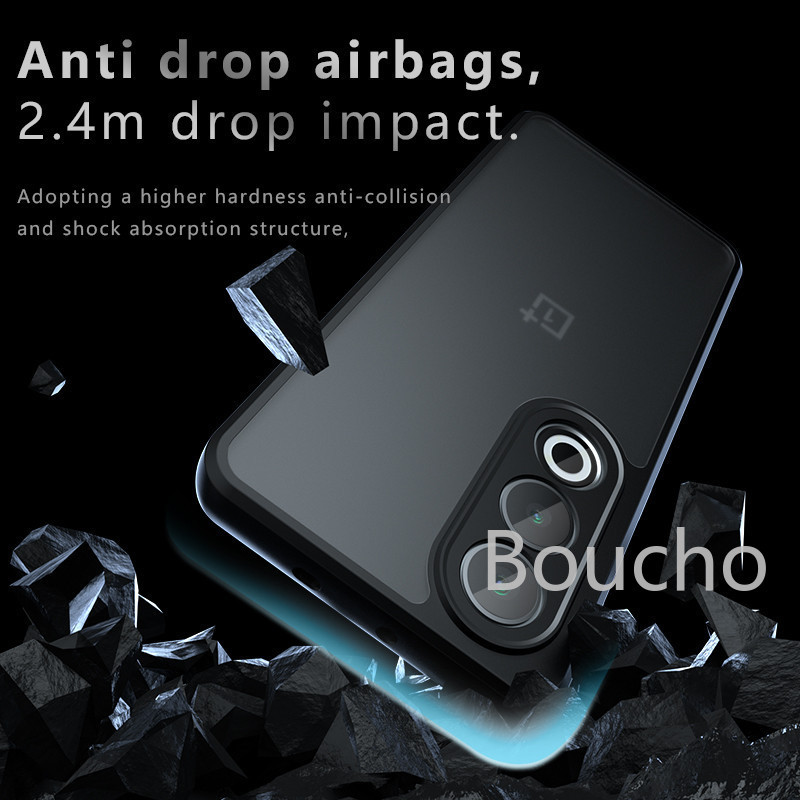 Dành Cho Oneplus ACE 3V Vỏ Chống Rơi Túi Khí TPU PC Vỏ Điện Thoại HD Trong Suốt Chống Sốc Acrylic Ốp Lưng Cho Oneplus ACE 3V 3 12R