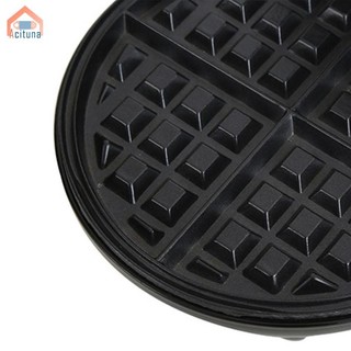 Máy làm bánh quế Acutuna Chống dính 9 inch Chảo nướng cổ điển Tay cầm cách nhiệt tròn Máy làm bánh quế điện cho bữa sáng Sandwiches