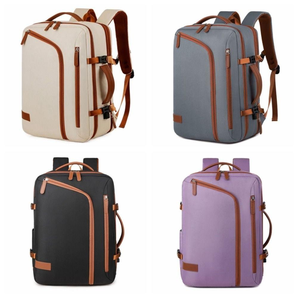 Túi đựng hành lý HOBBYIN, Ba lô du lịch 15,6 inch dung tích lớn, Cổng sạc USB Túi đi học thông thường chống nước đa chức năng dành cho học sinh