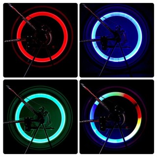 COMBO2 Đèn Gắn Van Xe Đạp Đèn LED Neon Gắn Bánh Xe Đạp Xe Máy Đèn Trang Trí Xe Đạp Điện Nhiều Màu (hàng tốt)