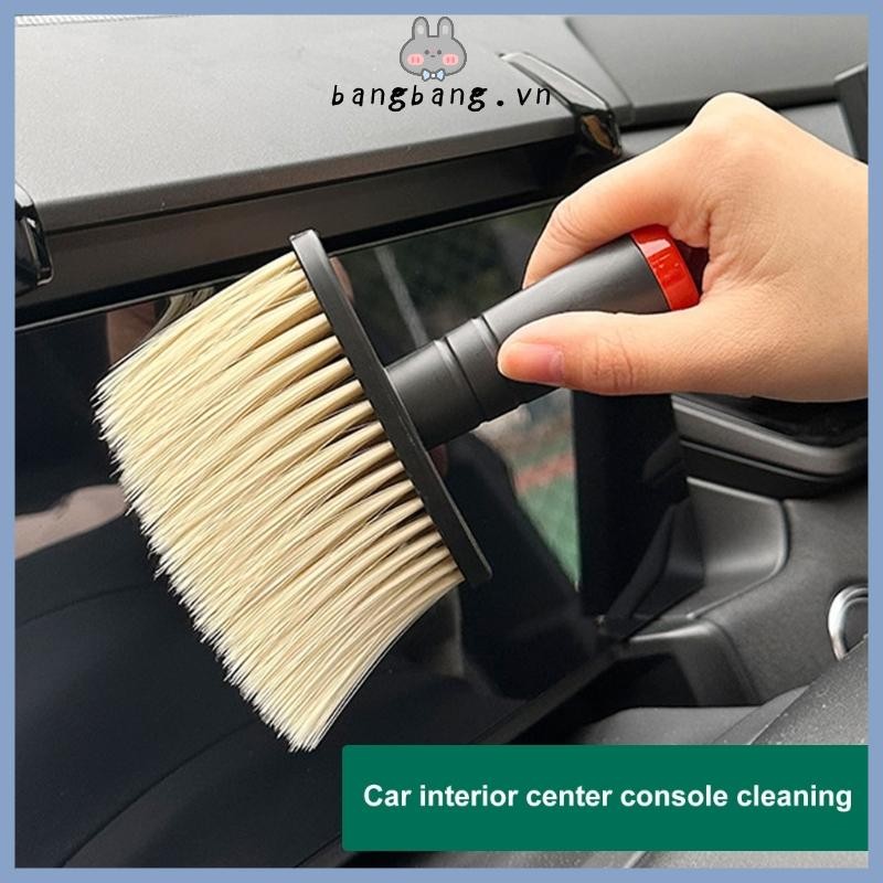 Bàn chải bụi chi tiết nội thất Bang Auto Bàn chải làm sạch ô tô cho bảng điều khiển cửa thoát khí