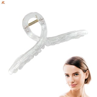 Phụ nữ kẹp tóc trong suốt phong cách đơn giản bền đẹp cho tóc dày