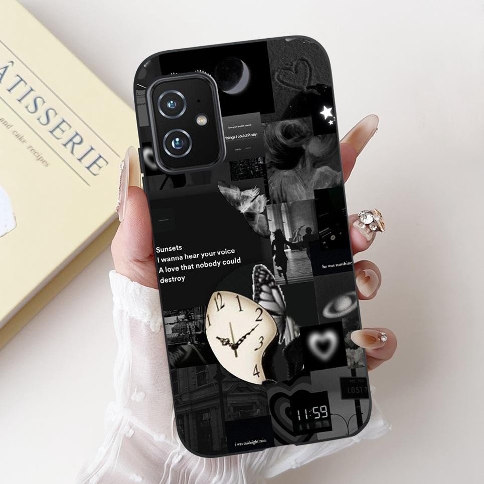 Họa Tiết Thời Trang Hoa Động Vật Đáng Yêu Cho ASUS Zenfone 7 8 ZS670KS ZS671KS ZS590KS Ốp Điện Thoại Silicon Lỏng Mềm Mờ