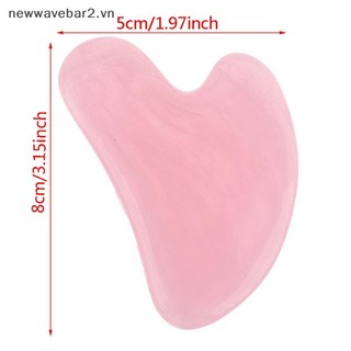 [Mới] 1 Cái Guasha Cạo Massage Cạo Máy Mát Xa Mặt Châm Cứu Gua Sha Board.