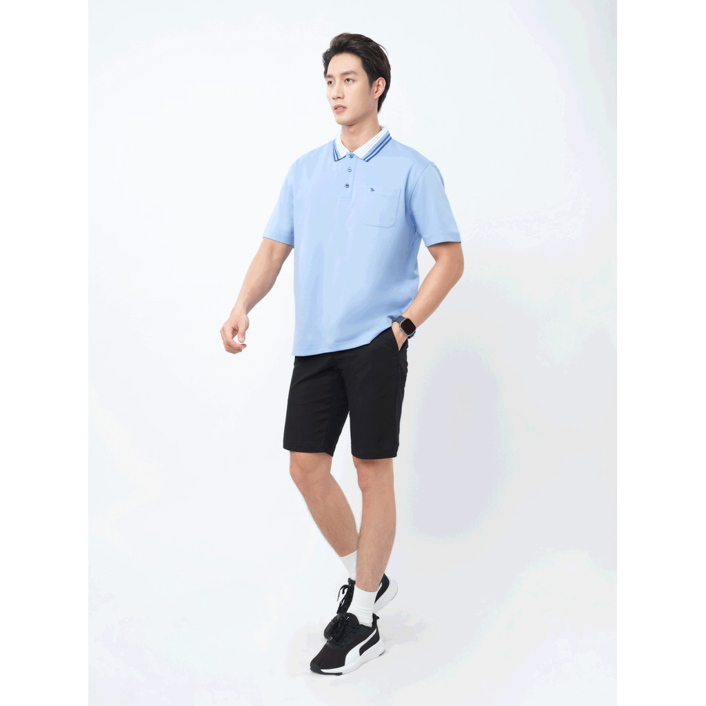 Quần Short Khaki VIETTIEN SMART CASUAL vải Cotton form REGULAR FIT VT00000448
