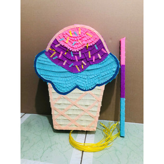 Pinata đập kẹo Kem Ốc Quế, tươi mát cho mùa hè sôi động