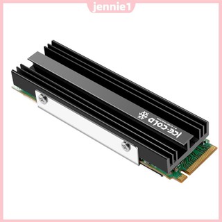M.2 NGFF NVME 2280 Tản Nhiệt SSD Có Tấm Giữ Nhiệt Silicon Ổ Đĩa Rắn Tản Nhiệt Làm Mát Hợp Kim Nhôm Cho Máy Tính Để Bàn PC PS5 Tản Nhiệt [jennie1.vn]