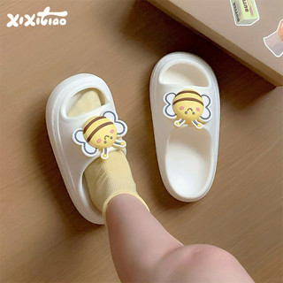 XIXITIAO Dép Đi Trong Nhà Họa Tiết Ong Dễ Thương Thoải Mái Thích Hợp Cho Mùa Hè