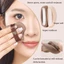 AFTEROF 6 chiếc Máy xay sinh tố trang điểm Puffs, Miếng bọt biển trang điểm màu sô cô la Mini, Dụng cụ trang điểm khô chuyên nghiệp Bột mềm Puff cho người đẹp
